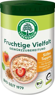 Zdjęcie produktu dla Mieszanka przypraw do dekoracji potraw - owocowy mix, 80g | LEBENSBAUM