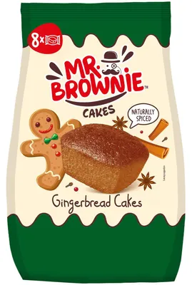 Produktbild von Mr. Brownie Gingerbread Cakes 200g