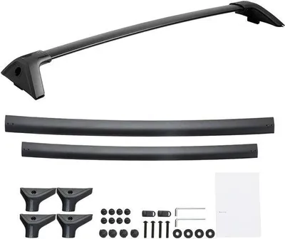 Produktbild von Dachträger für Toyota RAV4, Baujahre 2019–2023, Tragfähigkeit: 118 kg, aus rostfreiem Aluminium, mit Schloss. (Nicht geeignet für Modelle Adventure/TRD Offroad)