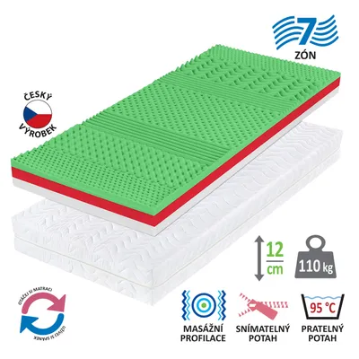 Image de Matelas avec housse IDEA QUATRO 90x200x11