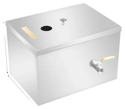 Productafbeelding van Vetafscheider, roestvrij staal, automatische uitschakeling, vetafscheider