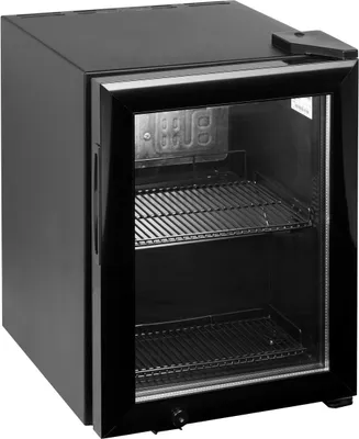Produktbild von Esta Tischkühlschrank mit 22 Liter - 1 Glastür, Umluft, schwarz