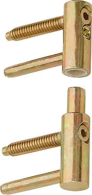 Produktbild von 2 Einbohrband Einbohrbänder Haustürband Türbänder Türband 20 mm Nylonbuchse 3-D