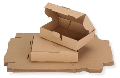 Produktbild von Maxibriefkarton DIN A6 - 180 x 130 x 45 mm / DHL Kleinpaket, braun 10 Stück