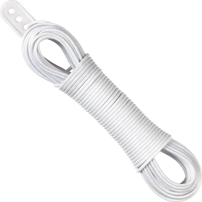 Obrázek produktu pro Ocelové jádro pro šňůru na prádlo - bílé - 10F00184