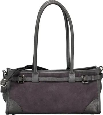 Produktbild von Hausfelder Manufaktur Shopper Velours Grau onesize