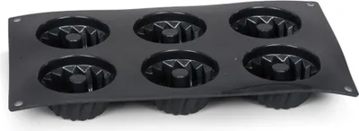 Immagine prodotto di Patisse stampo in silicone per 6 mini tortine 29x17cm Starflex P19191