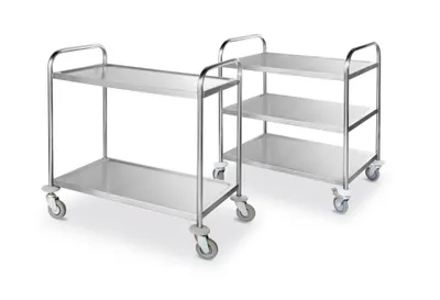 Produktbild von HENDI Servierwagen Chromstahl 900x590x930 mm         3 böden