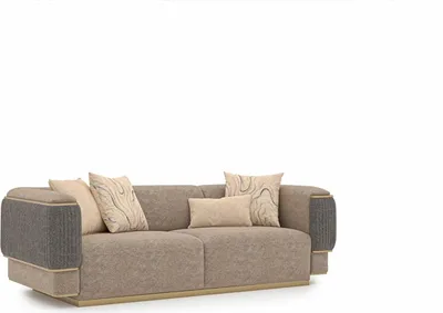 Produktbild von Komplett 3tlg Polstersofa Dreisitzer Modern Sessel Wohnzimmer Zweisitzer Couch