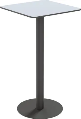 Image de Table de bistrot Cross TRCROS6060H.02 60x60x110cm gris.