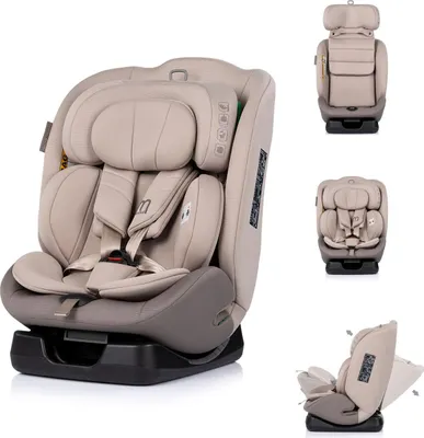 Immagine prodotto di Seggiolino auto Chipolino Mondial i-Size (40-150 cm) Posizione reclinata Poggiatesta Cintura beige