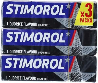 Produktbild von Stimorol Liquorice 3er