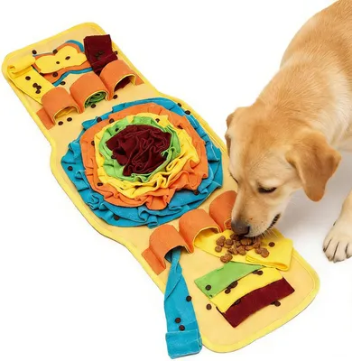 Immagine prodotto di Tappetino olfattivo per cani, 80 x 28,5 cm, tappetino per cibo, da utilizzare in interni