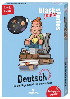 Produktbild von black stories junior Spielerisch lernen Deutsch