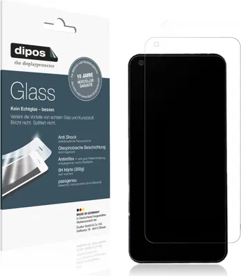 Produktbild von 1x Schutzfolie für Nothing Phone (1) matt - Anti-Shock 9H Folie dipos Glass Kunststoffglas