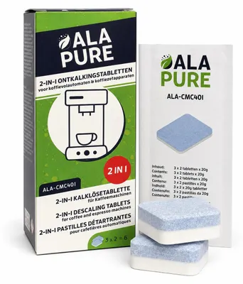 Produktbild von Alapure Entkalkungstabletten geeignet für Krups F054 (6 Stk.)