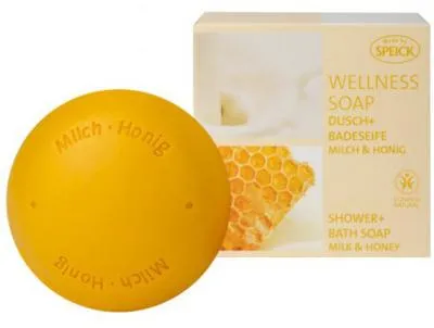 Productafbeelding van Speick Wellness Zeep Milk & Honey (200 gr)