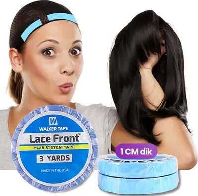 Produktbild von SassyGoods® Lacefront Tape - Parochňa - Parochne - Príčesky - Parochne - Obojstranné - Transparentné - 2 kusy