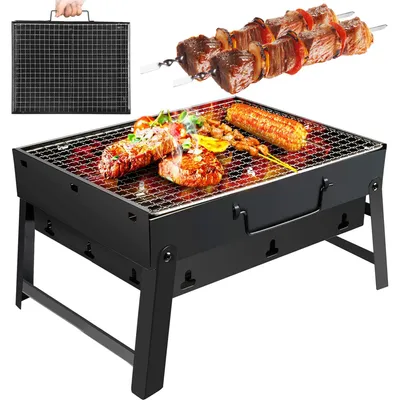 Immagine prodotto di Extralink Grill Portatile, Acciaio Inox, Compatto, per Campeggio