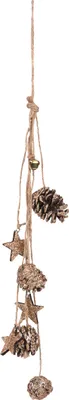 Produktbild von Weihnachten-Hängedeko Tannenzapfen 50 cm - Einheitsgröße