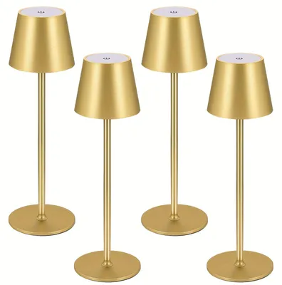 Produktbild von Schreibtischlampe - Tischlampe - Akku-Lampe - LED-Lampe - Nachttischlampe - Kabellos und wiederaufladbar - Berührungsempfindlich