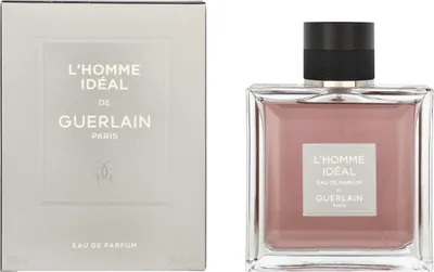 Produktbild von Guerlain L'Homme Idéal, Männer, 100 ml, Nicht nachfüllbare Flasche, Almond, Vanilla Tincture, Leather Note, Spray, Alcohol, aqua (water), parfum (fragrance), limonene, linalool, ethylhexyl methoxycinnamate,...