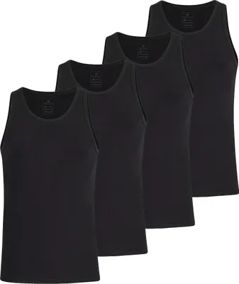 Produktbild von Burnell & Son Tank Top 3er Pack, Größe:3XL, 3er Pack Farben:schwarz