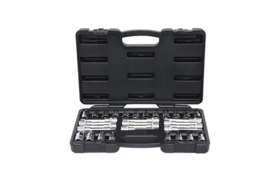 Zdjęcie produktu dla KS TOOLS Zestaw kluczy nasadowych 918.1752 Stal chromowo-wanadowa 6300g
