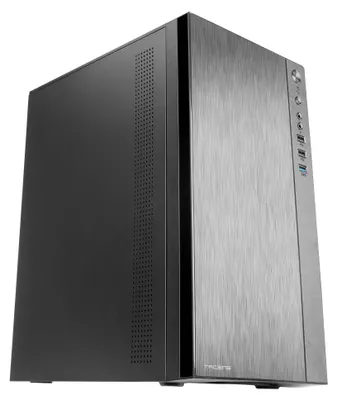 Produktbild von Tacens Anima ACX500, Mini Tower, Schwarz, micro ATX, Mini-ITX, Aluminium, 16 cm, 26 cm
