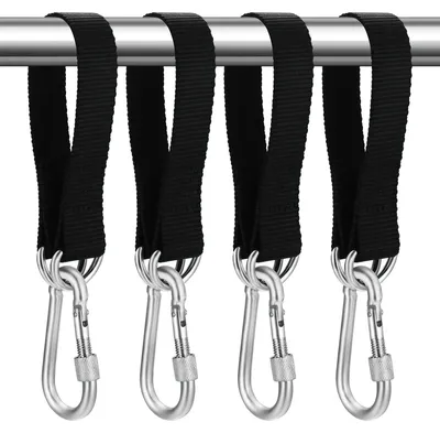 Produktbild von Baumschaukelgurt Schaukelgurt Hängematten-Aufhängeset - 4 Stück - 30 cm - Polyester