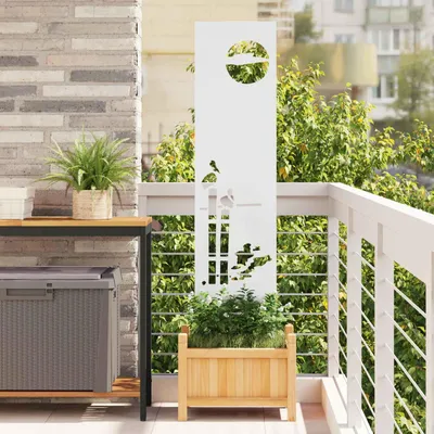 Immagine prodotto di Schermo per privacy in giardino Traforo Bianco 32 x 140 cm