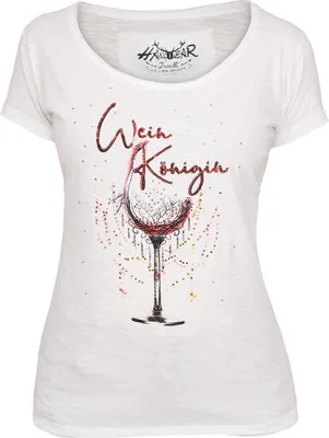 Produktbild von Hangowear T-Shirt WEINKOENIGIN