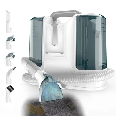 Produktbild von Waschsauger Teppichreiniger, Nass-/Trockensauger, Nasssauger, 450W Teppichreiniger für Schmutzflecken, für Teppiche, Vorleger, Polster, Treppen, Autos