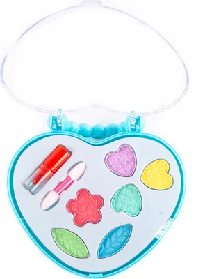 Produktbild von Kinder Schminkset Einhorn Handtasche Mädchen Make-up Koffer Kosmetik Spielzeug Bunt