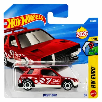 Zdjęcie produktu dla Hot Wheels 1:64 DRIFT BOX - JJH40