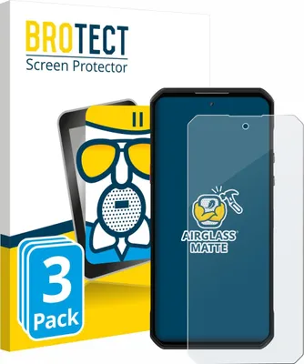 Produktbild von 3x BROTECT Entspiegelungs Schutzglas für Oukitel WP60 Schutzfolie Panzer Folie Glas Display Schutz matt