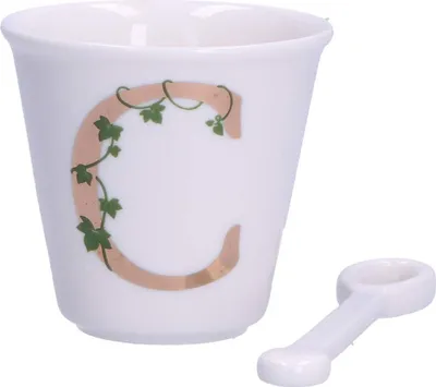 Immagine prodotto di La Porcellana Bianca tazza con cucchiaio 75 ml P00450015C