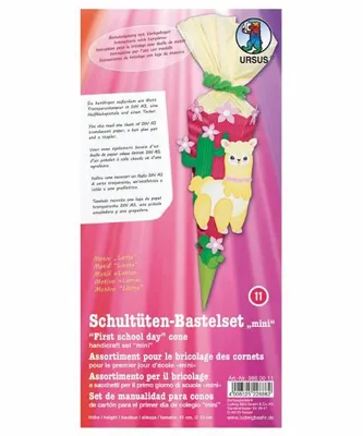 Produktbild von URSUS Schultüten Bastelset Mini Lama