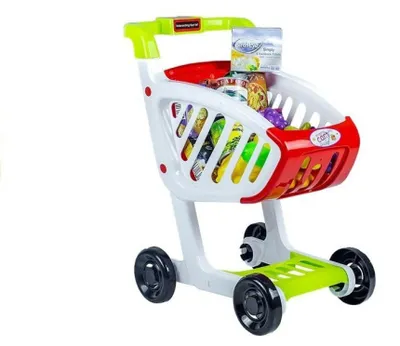Zdjęcie produktu dla Wózek na zakupy + żywność 25 szt