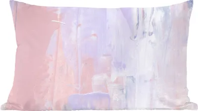Produktbild von MuchoWow® Zierkissen Sofakissen Wohnzimmer Dekokissen 50x30 cm Farbe - Pastell - Gestaltung - Wohnzimmerdekoration - Polster mit Photo