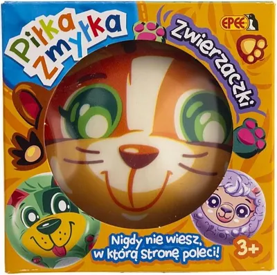 Obrázek produktu pro Míček Zmyłka Zwierzaczki Kitek – interaktivní hračka pro děti