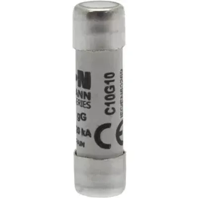 Produktbild von Eaton Sicherungseinsatz, Niederspannung, 10 A, AC 500 V, 120 kA, 10 x 38 mm, gL/gG, IEC C10G10