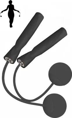 Produktbild von 1123-Seilloser Springseil-Schwarz