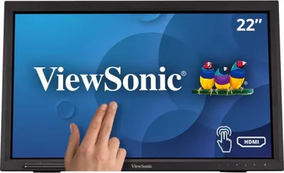 Produktbild von ViewSonic TD2223 Touchscreen, LED-Monitor, (FullHD, TN, HDMI, DVI