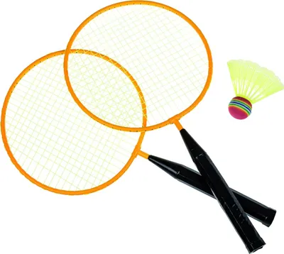 Produktbild von Idena Federball Set junior / 2 Schläger + 1 Ball