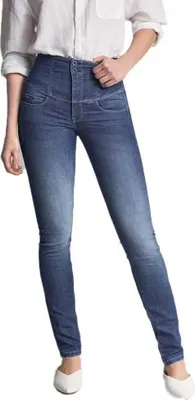 Image de Salsa Jeans Diva Slim Slimming Jeans Bleu 29 / 32 Femmes Bleu 29