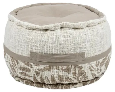 Produktbild von Pouf aus Baumwolle HEMERA, Ø 40 cm