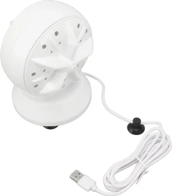 Produktbild von Ultraschall-Waschmaschine,Tragbare Mini-Waschmaschine,Mini-Ultraschall-Waschmaschine,Waschmaschine,Tragbare Zwillingsturbinen-Waschmaschine,2 in 1 Ultraschallwellen-Waschmaschine