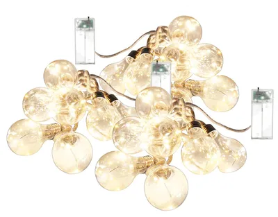 Zdjęcie produktu dla dekoracyjne lampki choinkowe com-four® - przyjemne, ciepłe białe światło