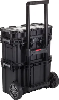 Produktbild von Keter Werkzeugkasten Connect Trolley and Rolling Systems Schwarz